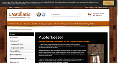 Desktop Screenshot of kupferkessel.de